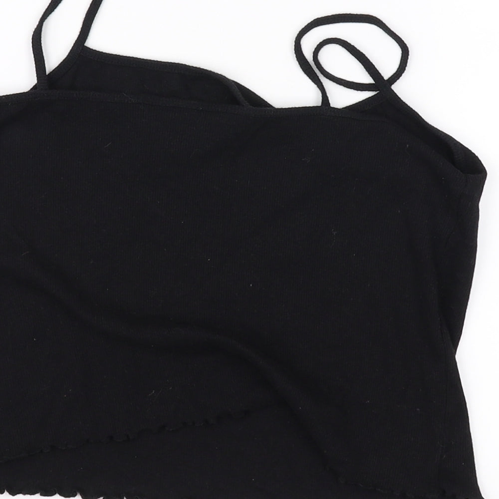 Divided Womens Black   Basic T-Shirt Size L