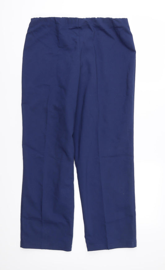 Country Collection Womens Blue   Trousers  Size M L27 in