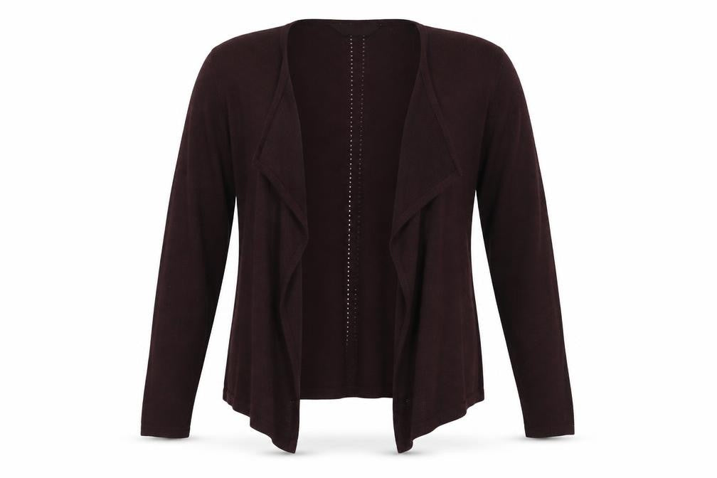 Dorothy Perkins Womens Purple  Knit Cardigan Jumper Size 8