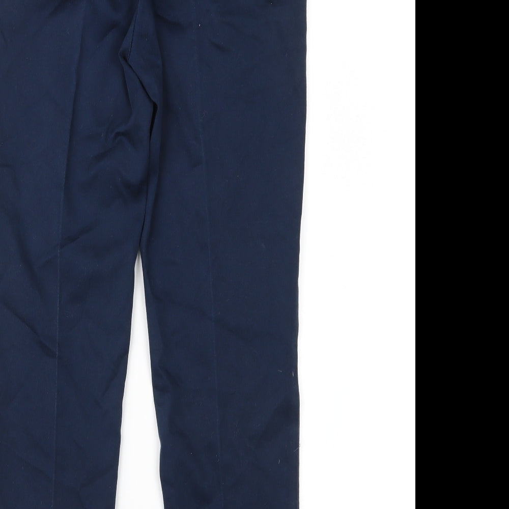 Marks and Spencer Womens Blue   Trousers  Size 8 L25 in