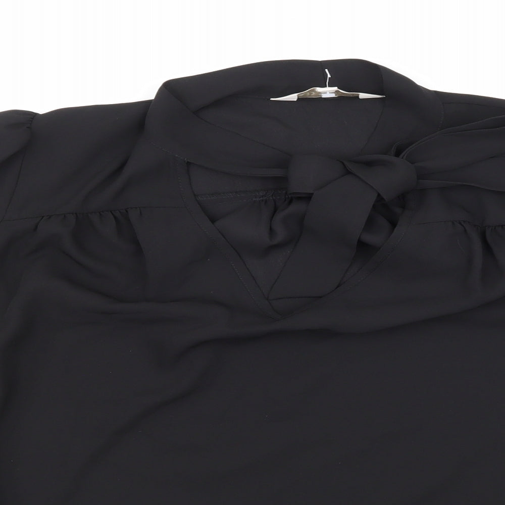 Apricot Womens Black   Basic Blouse Size 10