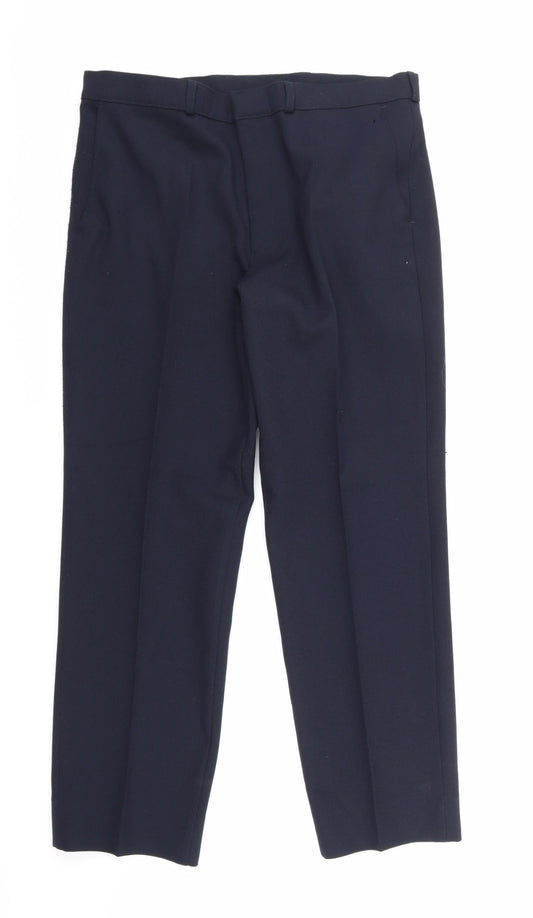 Walters Mens Blue   Trousers  Size 36 L28 in