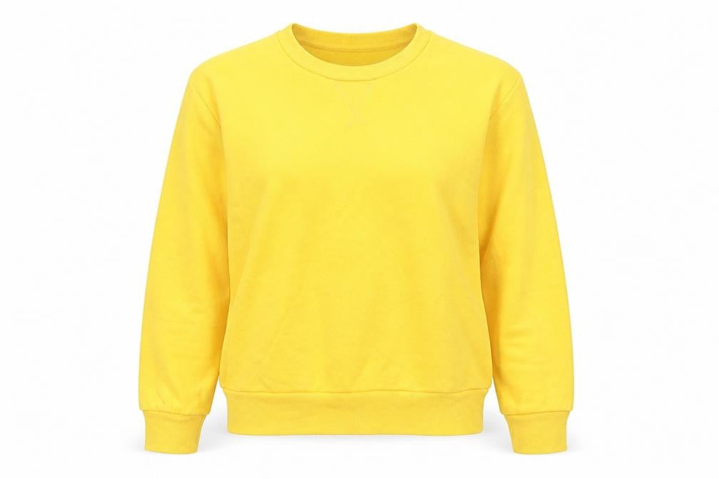 Primark Womens Yellow   Pullover Sweatshirt Size XS