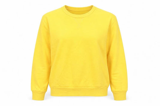 Primark Womens Yellow   Pullover Sweatshirt Size XS