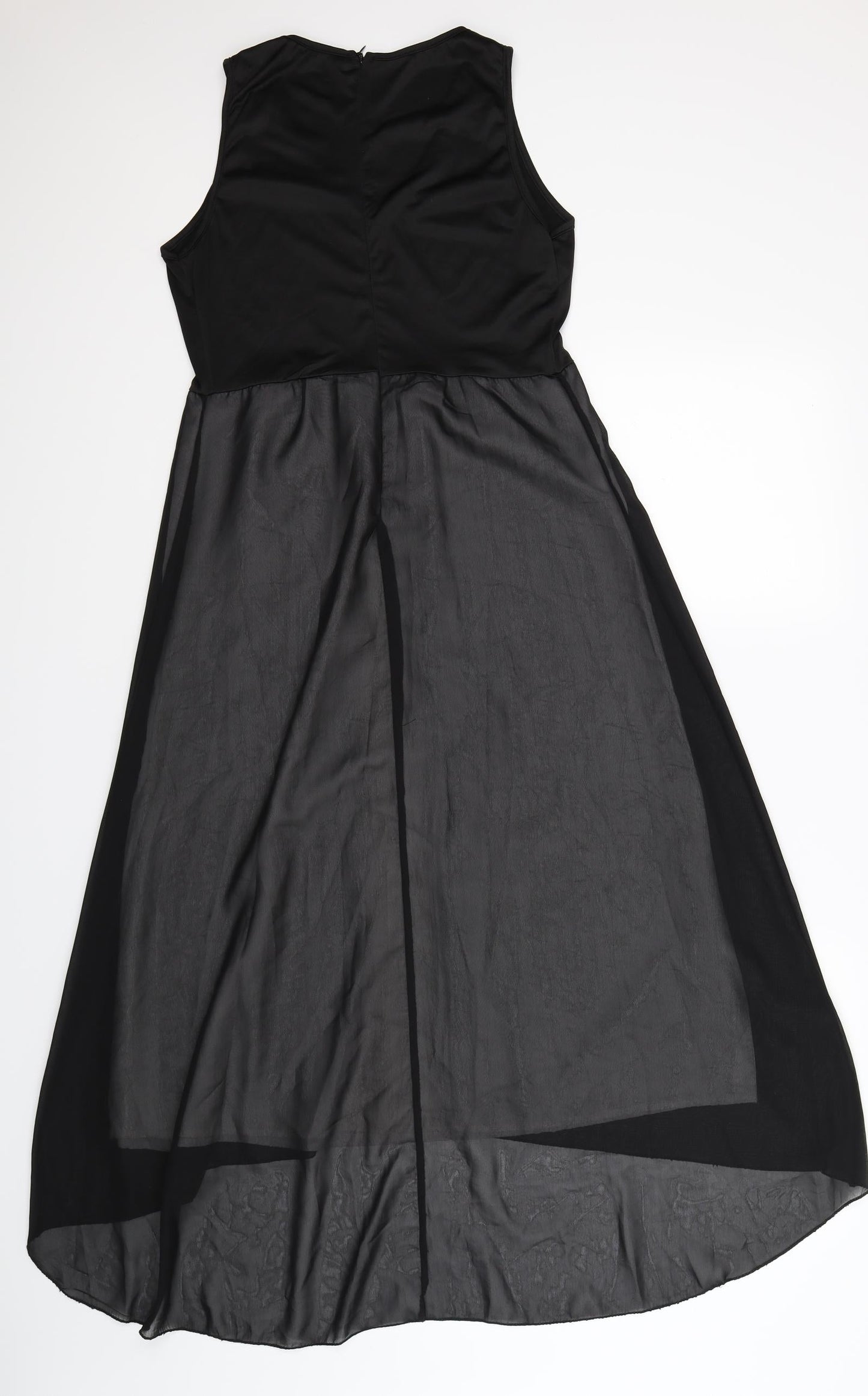 Preworn Womens Black   Maxi  Size 10
