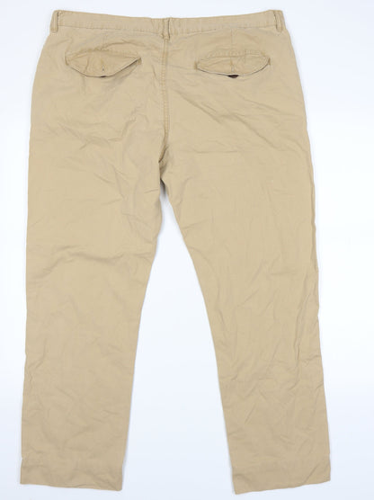 Back view of Peacocks women’s trousers, size UK 34, 29-inch leg