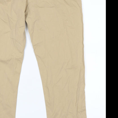 Brand and care label for Peacocks women’s trousers, size UK 34, 29-inch leg
