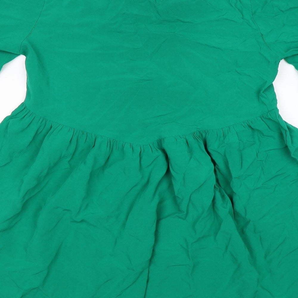 Brave Soul Womens Green   Tunic T-Shirt Size S