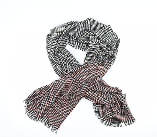 Preworn Womens Grey Houndstooth   Scarf