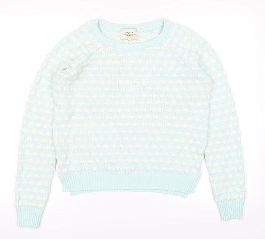 Papaya Womens Blue   Pullover Jumper Size S