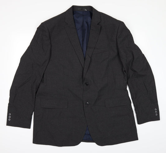 The Collection Mens Black   Jacket Suit Jacket Size 44