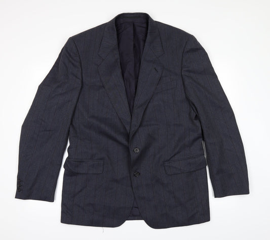 Odermark Mens Blue   Jacket Suit Jacket Size 42