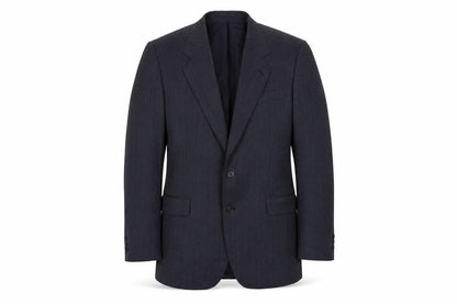 Front view of Odermark men’s blue jacket suit jacket, size 42