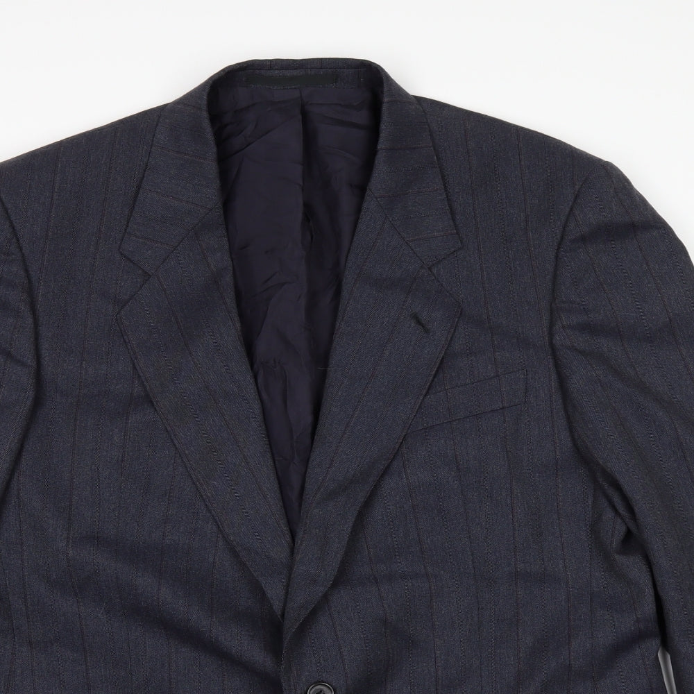 Odermark Mens Blue   Jacket Suit Jacket Size 42