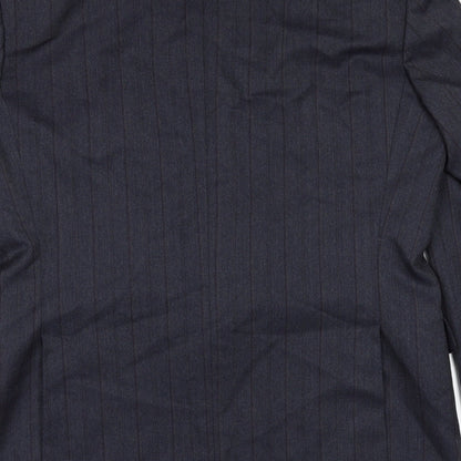 Brand and care label for Odermark men’s blue jacket suit jacket, size 42