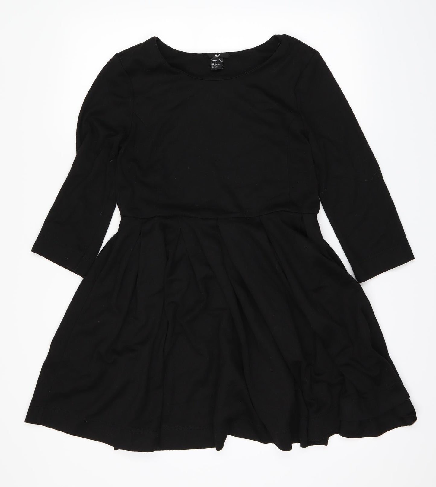 H&M Womens Black   Fit & Flare  Size M