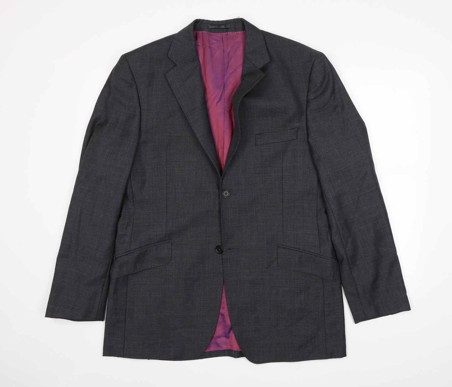 Preworn Mens Grey   Jacket Suit Size L