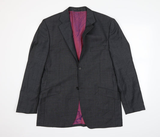 Preworn Mens Grey   Jacket Suit Size L