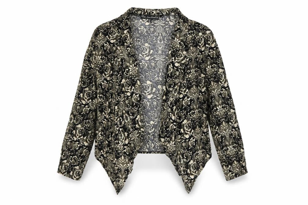 Mela Loves London Womens Multicoloured Floral  Cardigan Jumper Size 10