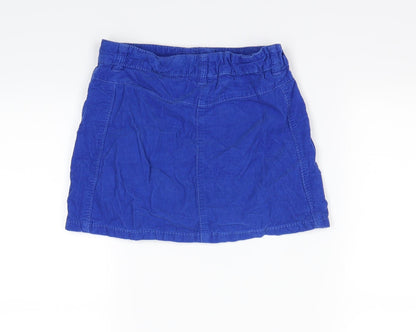 Back view of Next girls’ blue mini skirt, size 7, years
