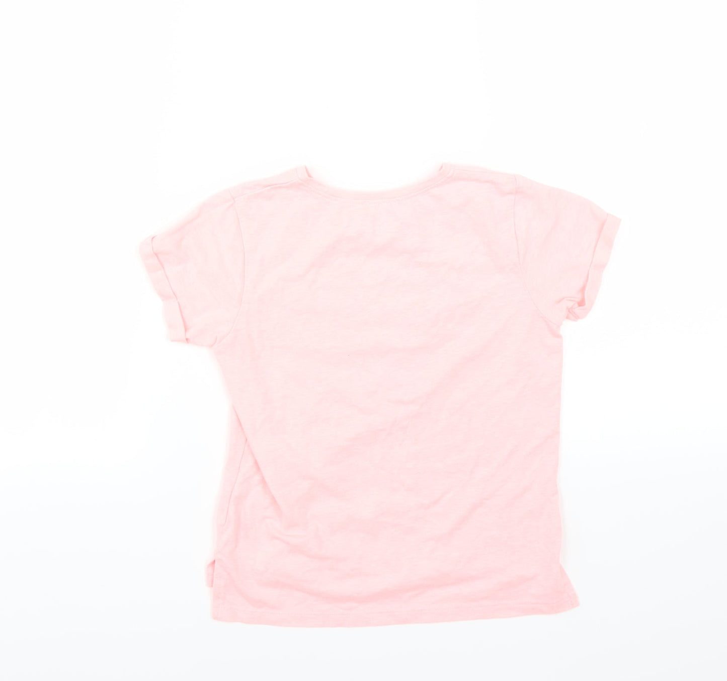 Matalan Girls Pink   Basic T-Shirt Size 6 Years