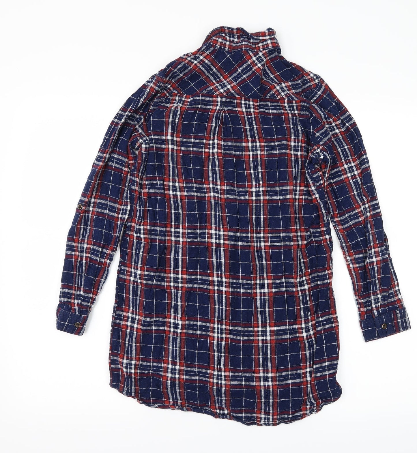 Atmosphere Womens Blue   Basic Button-Up Size 10