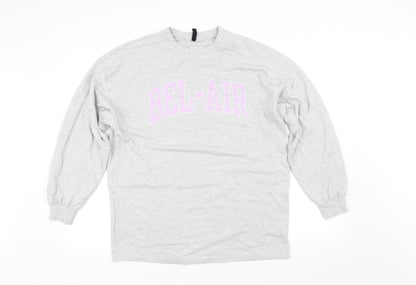 Additional front view of Divided women’s grey jumper, size S