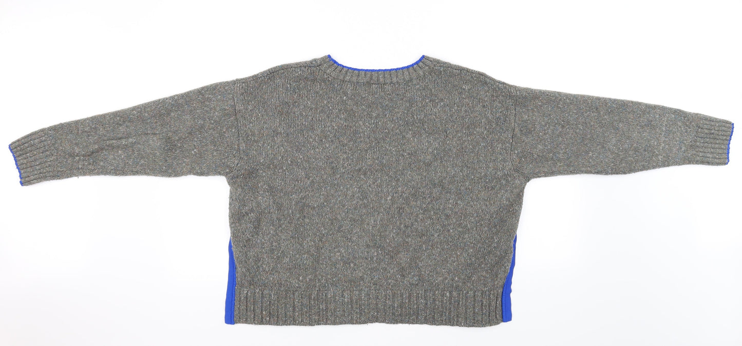 Topshop Womens Grey   Pullover Jumper Size 8