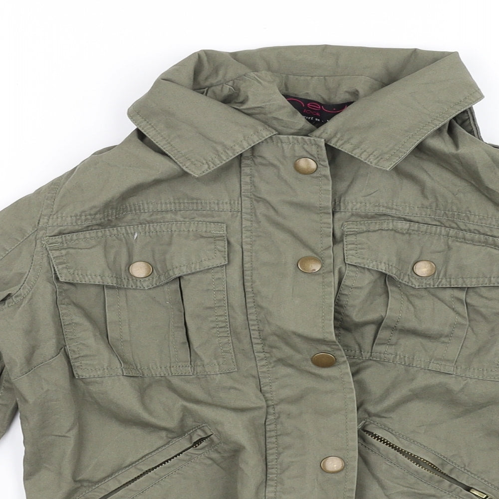 New Look Womens Green   Jacket  Size 8