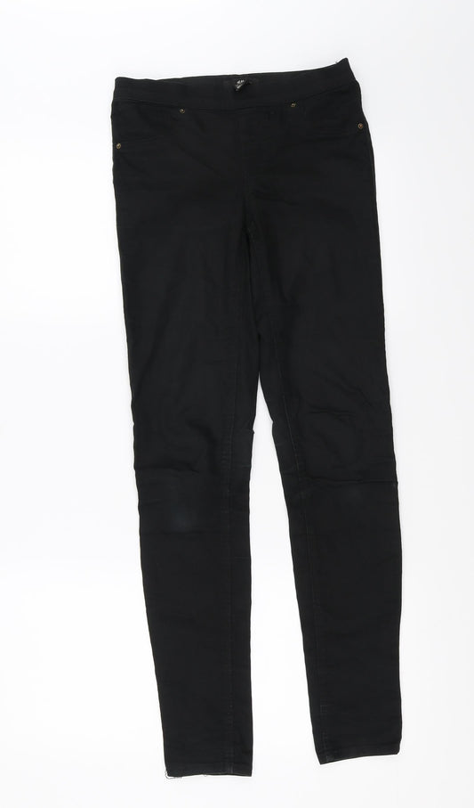 H&M Womens Black   Skinny Jeans Size 4 L36 in