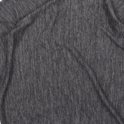 Brand and care label for Krisp women’s grey knit jumper, size L