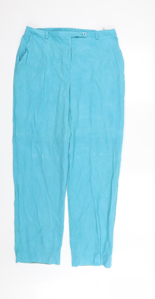 Almia Womens Blue   Trousers  Size 18 L31 in