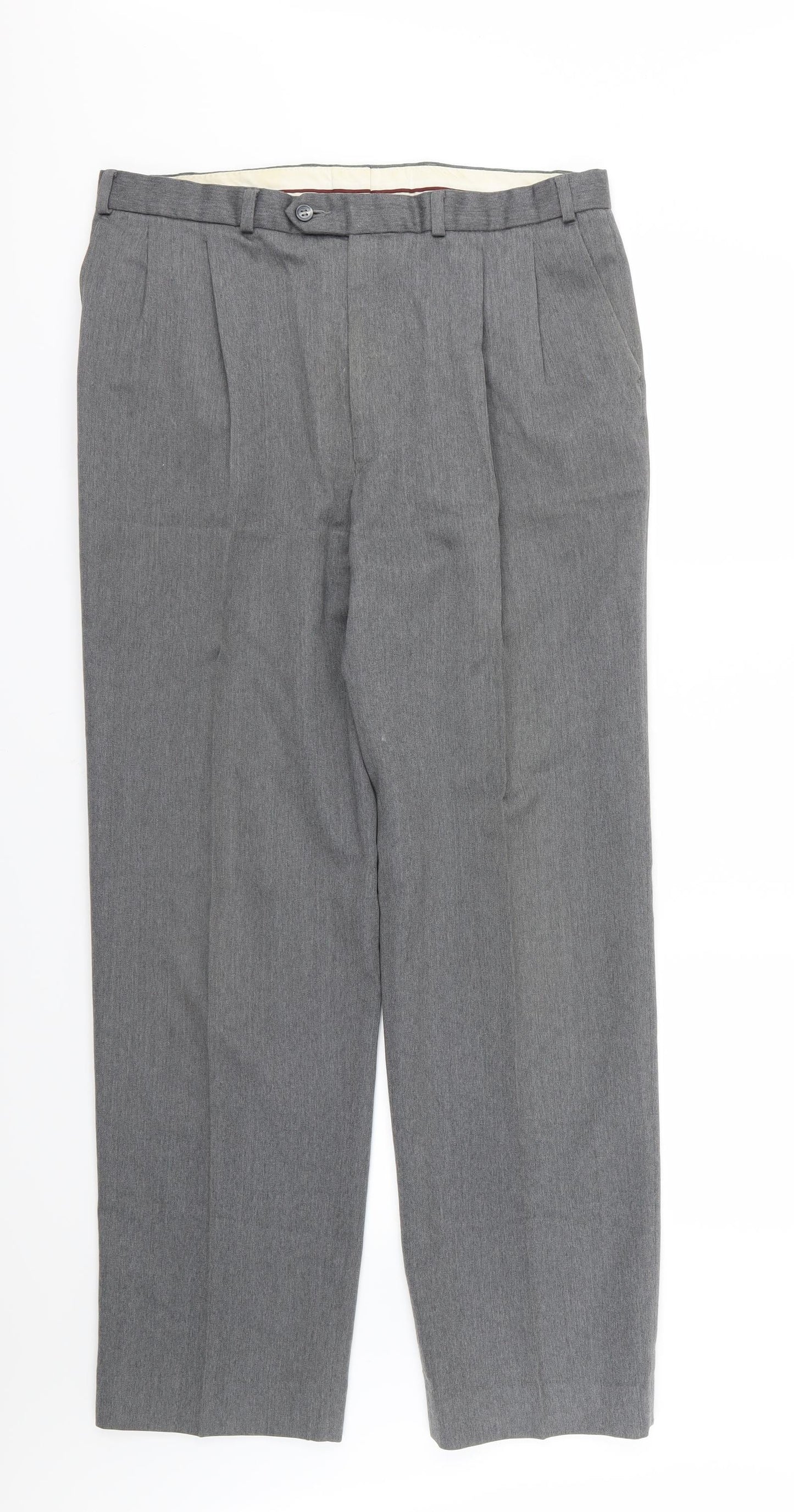 Marks and Spencer Womens Grey   Trousers  Size 36 L33 in