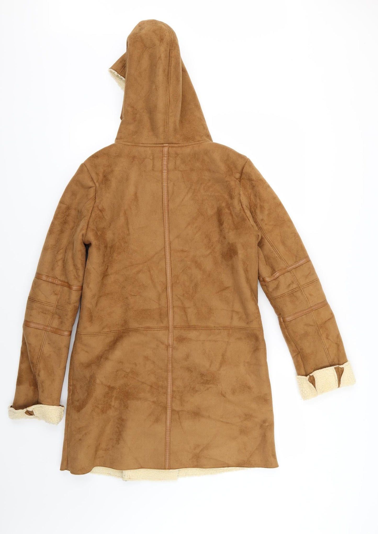 Bershka Womens Brown  Velour Jacket  Size M