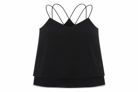 New Look Womens Black   Camisole Blouse Size 10