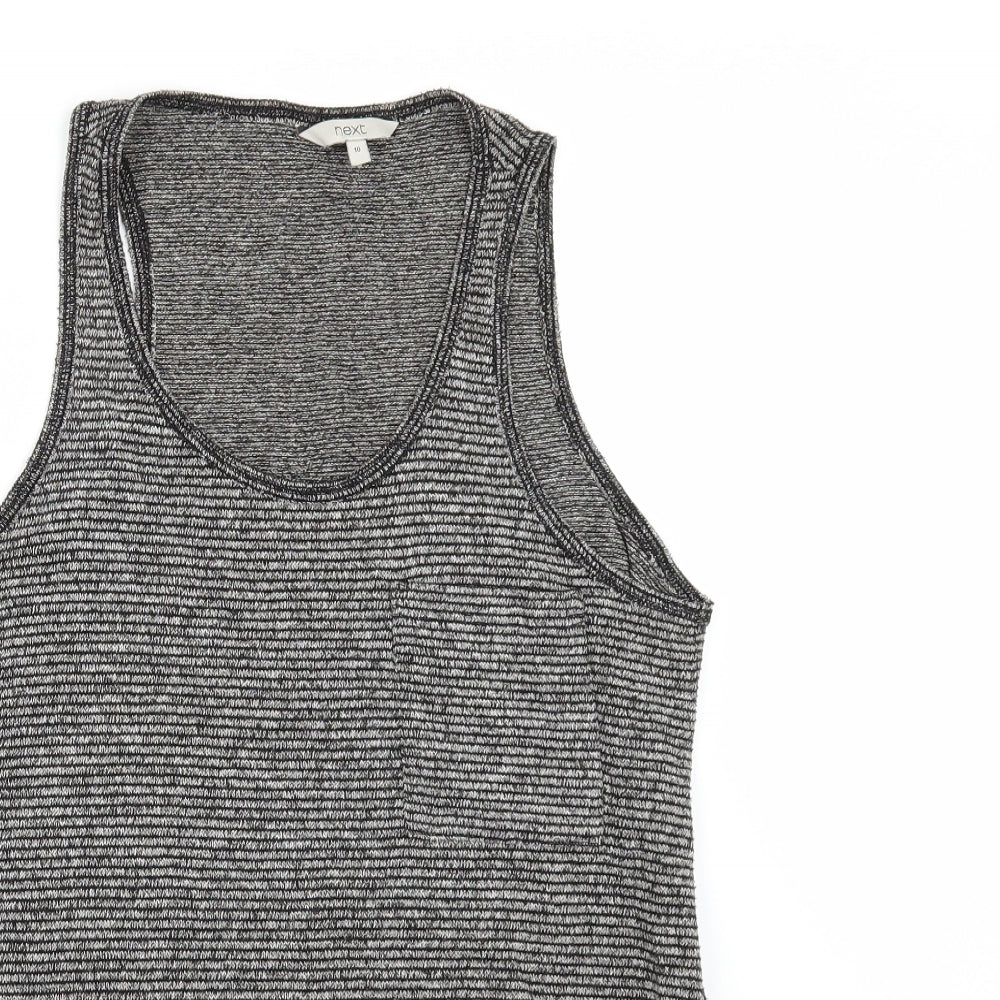 NEXT Womens Grey   Tunic T-Shirt Size 10