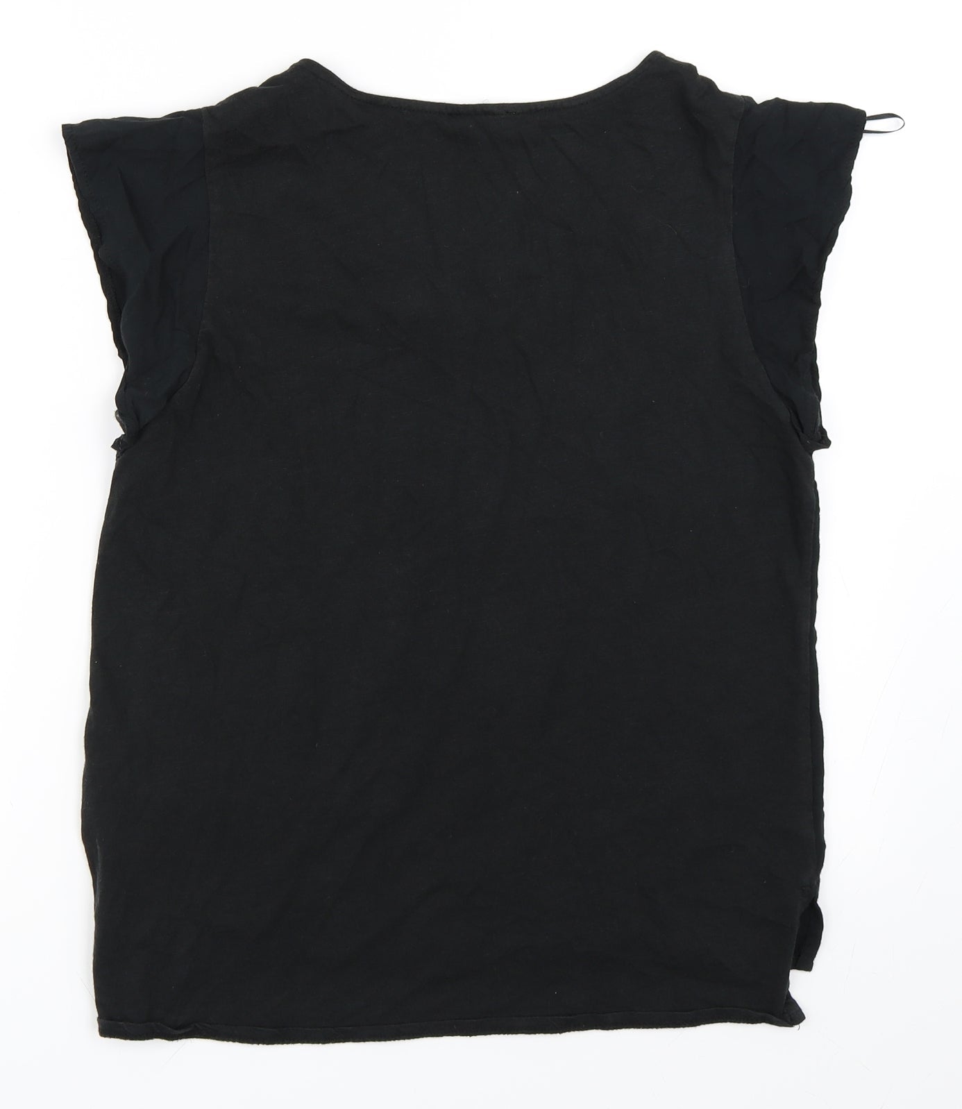Spirit Womens Black   Basic T-Shirt Size S