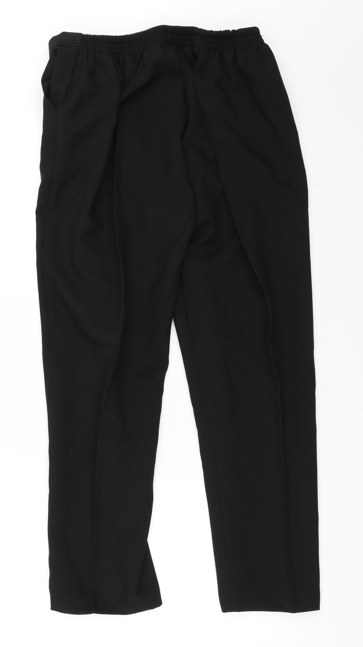 Preworn Womens Black   Trousers  Size 16 L24 in