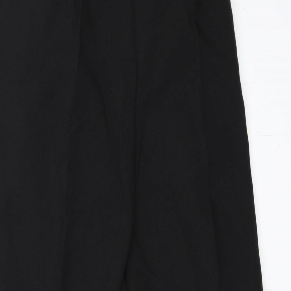 Preworn Womens Black   Trousers  Size 16 L24 in