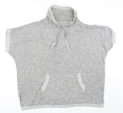 Additional front view of Tu women’s grey jumper, size M