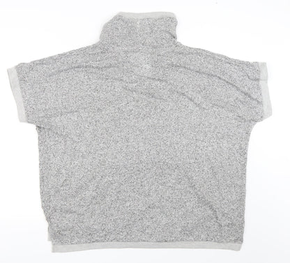 Back view of Tu women’s grey jumper, size M