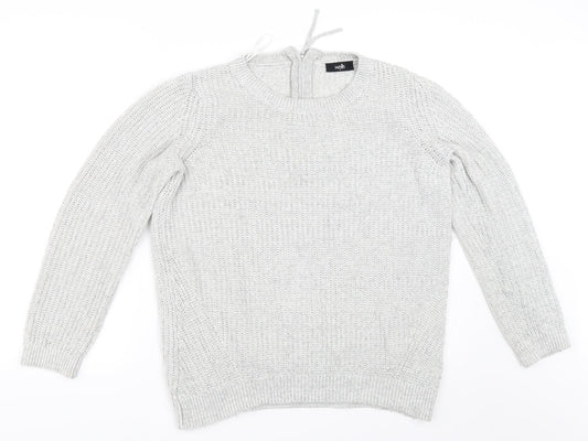 Wallis Womens Grey   Pullover Jumper Size S