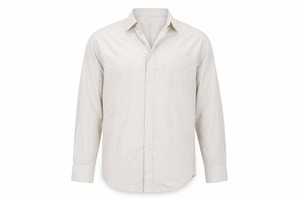 Cedarwood State Mens Beige Button-Up Size 17