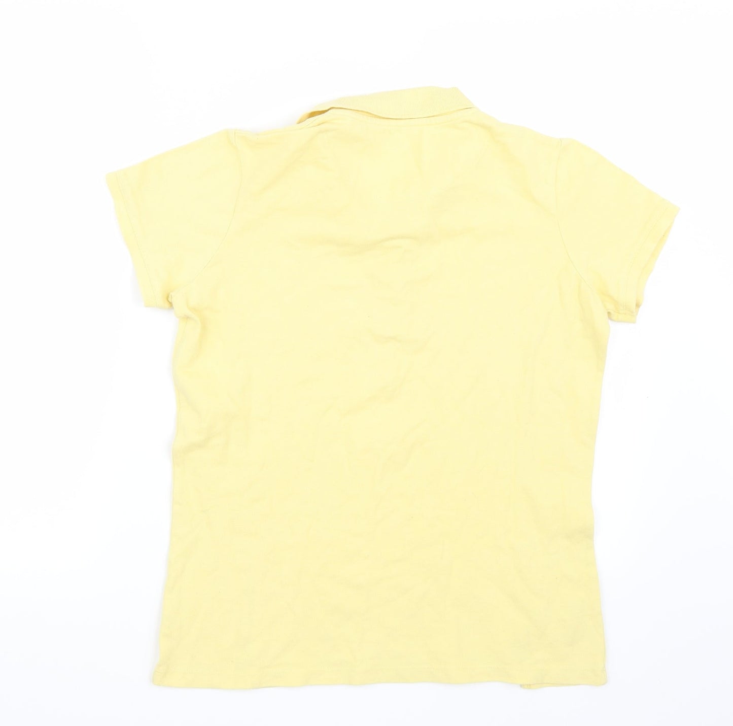 Backswing Womens Yellow   Basic Polo Size L