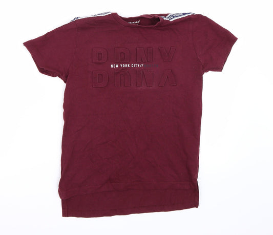 Primark Boys Purple   Basic T-Shirt Size 8 Years