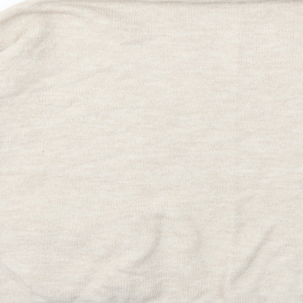 Primark Womens Beige  Knit Pullover Jumper Size 14