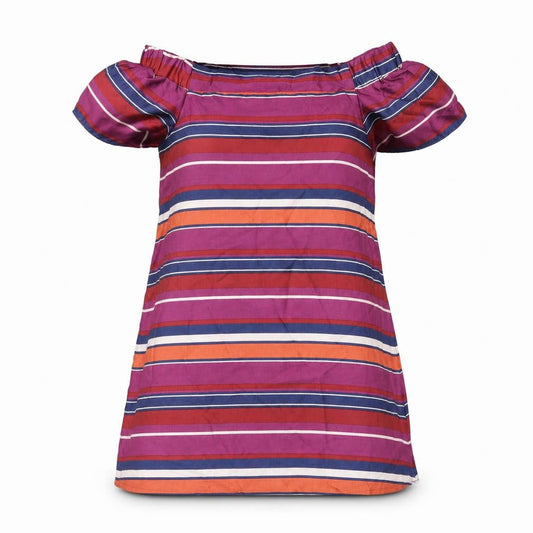 New Look Womens Purple Striped  Shift  Size 10