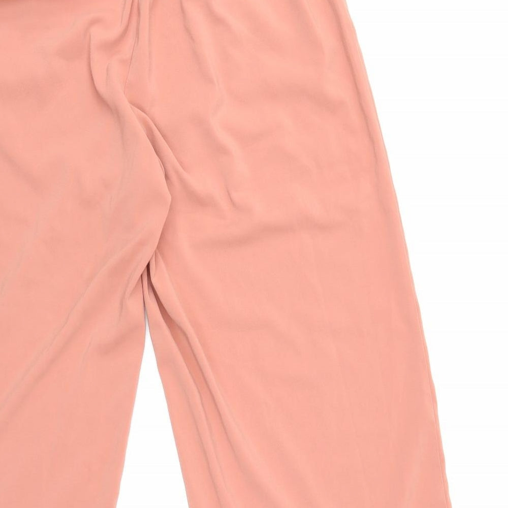 New Look Womens Pink   Trousers  Size 14 L25 in
