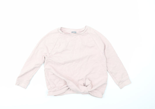 NEXT Girls Pink   Pullover Sweatshirt Size 9 Years