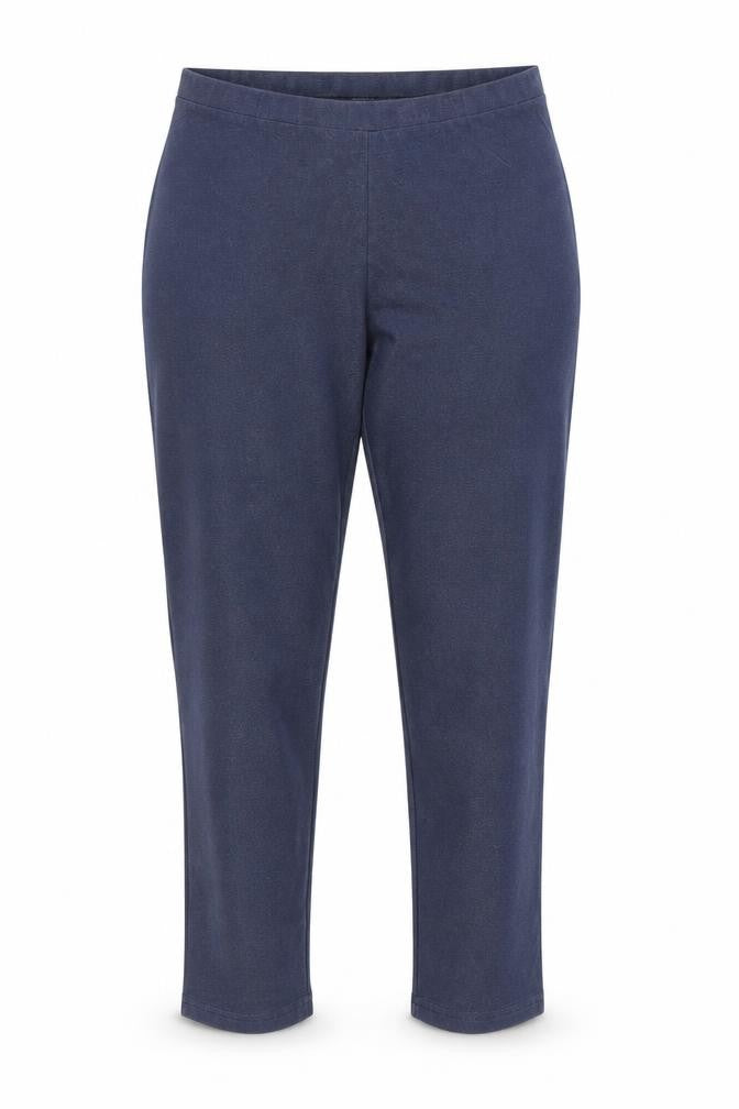 John Lewis Womens Blue   Trousers  Size L L25 in
